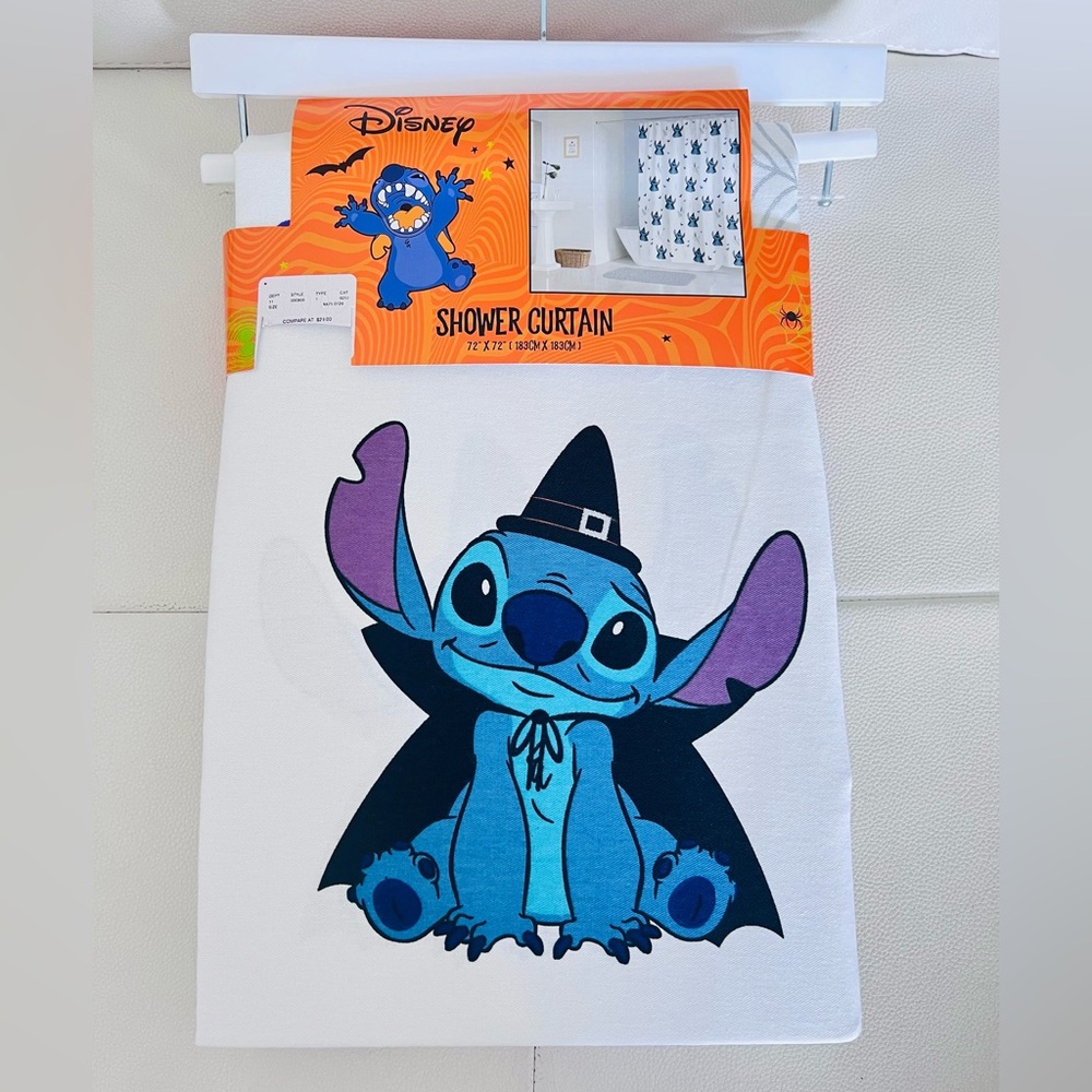 Stitch‎ Halloween Shower Curtain